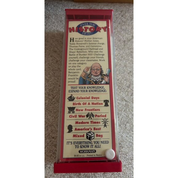 Brain Quest Be a Know-It-All American History 4th - 6th grade (1995) - Picture 2 of 3